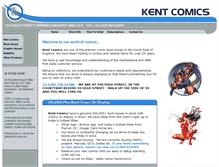 Tablet Screenshot of kentcomics.co.uk
